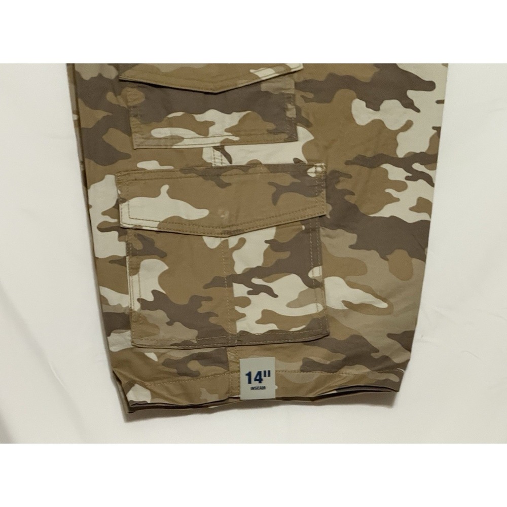 George Mens Desert Camo Shorts Size 38 Below Knee NWT Bundle 2 - Picture 7 of 14